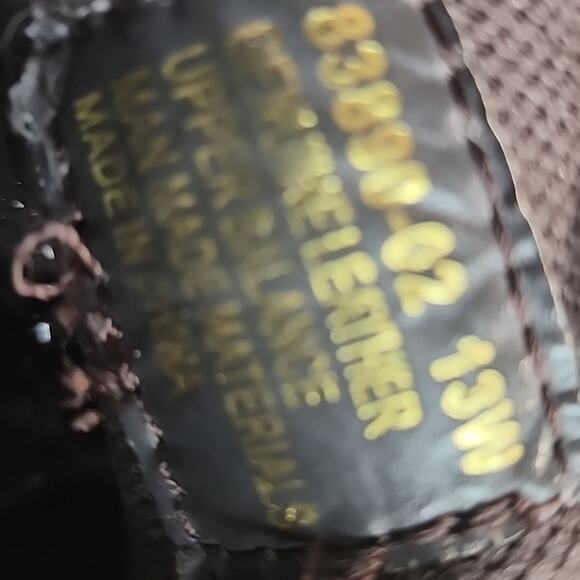 NUNN BUSH NUBUCK BROWN LEATHER LACE UPS MENS 13.0 IN VERY GOOD PREOWNED CONDITIO - Picture 16 of 16